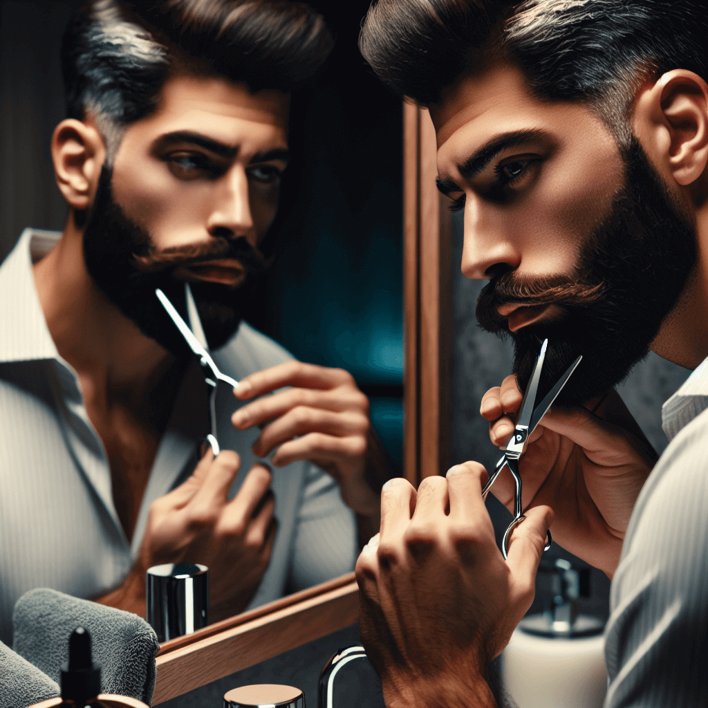How to Trim your Mustache and Beard?
