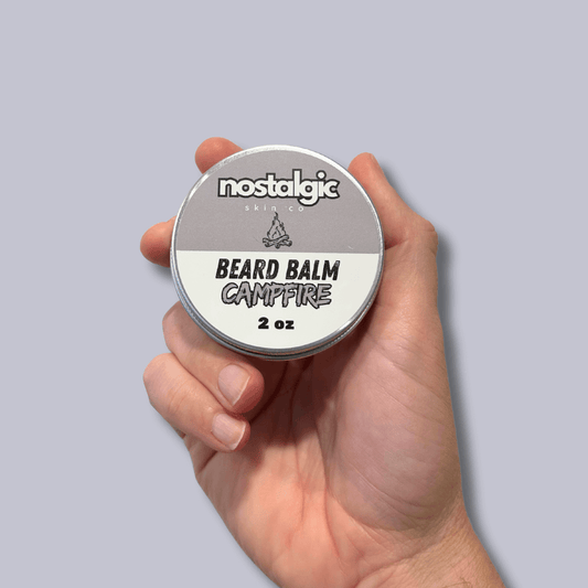 Campfire Natural Beard Balm for Men – Taming and Conditioning with Smoky Scent