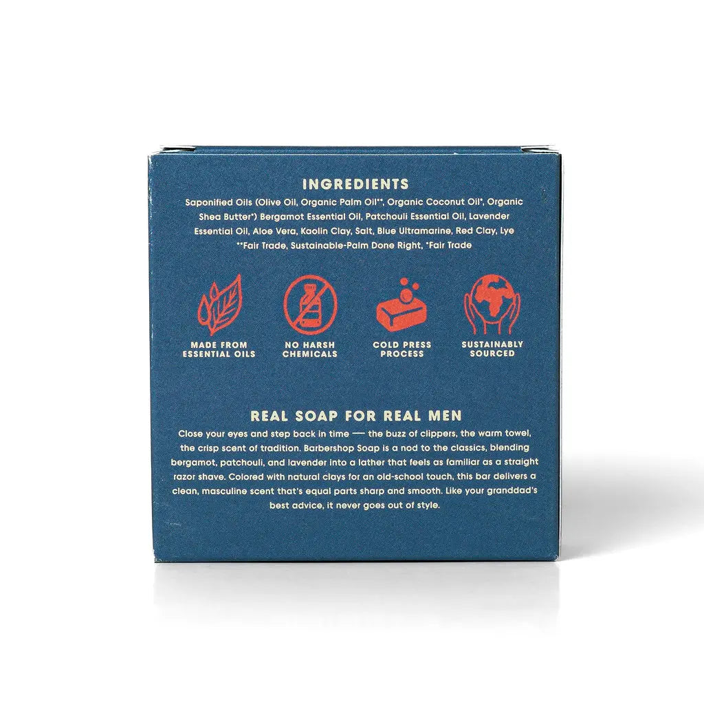 Best Barbershop Soap for Men - Bold Clean | Nostalgic Ski... - natural grooming product