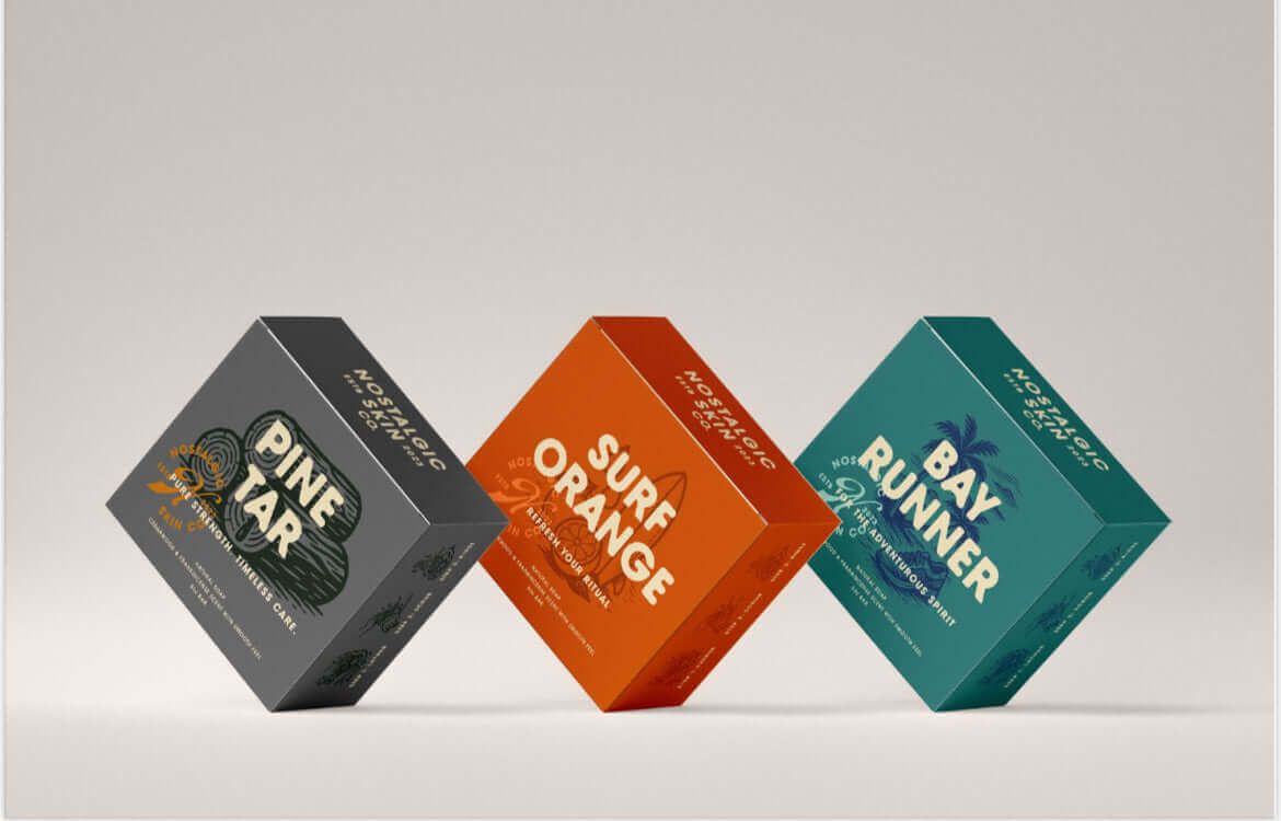 Nostalgic Skin Co. digital gift card for men’s grooming and natural soap products