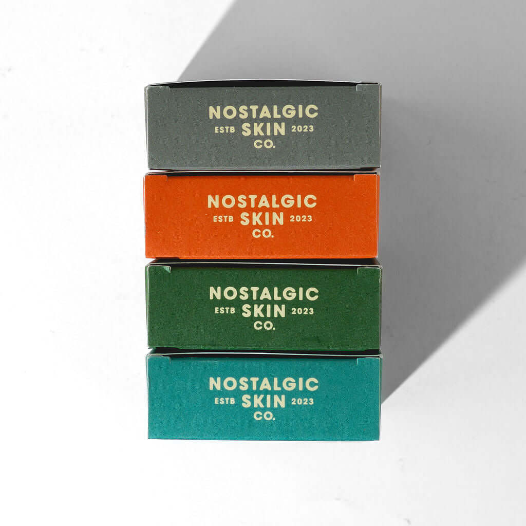 Unboxed Handcrafted Soap Set – Cold-pressed natural soap bars with rich texture and eco-friendly packaging.
