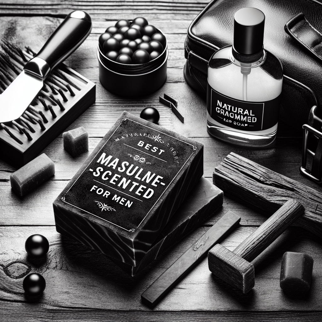 Best Masculine-scented Soaps for Men | Natural Men's Grooming Guide