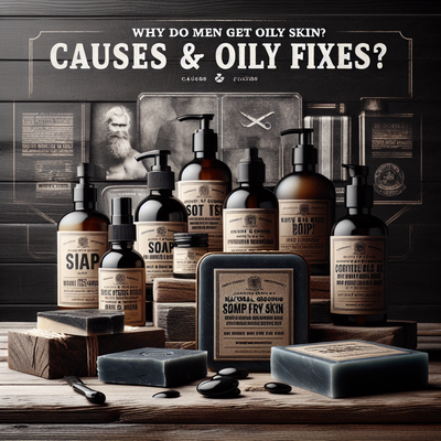 Why Do Men Get Oily Skin? Causes & Fixes