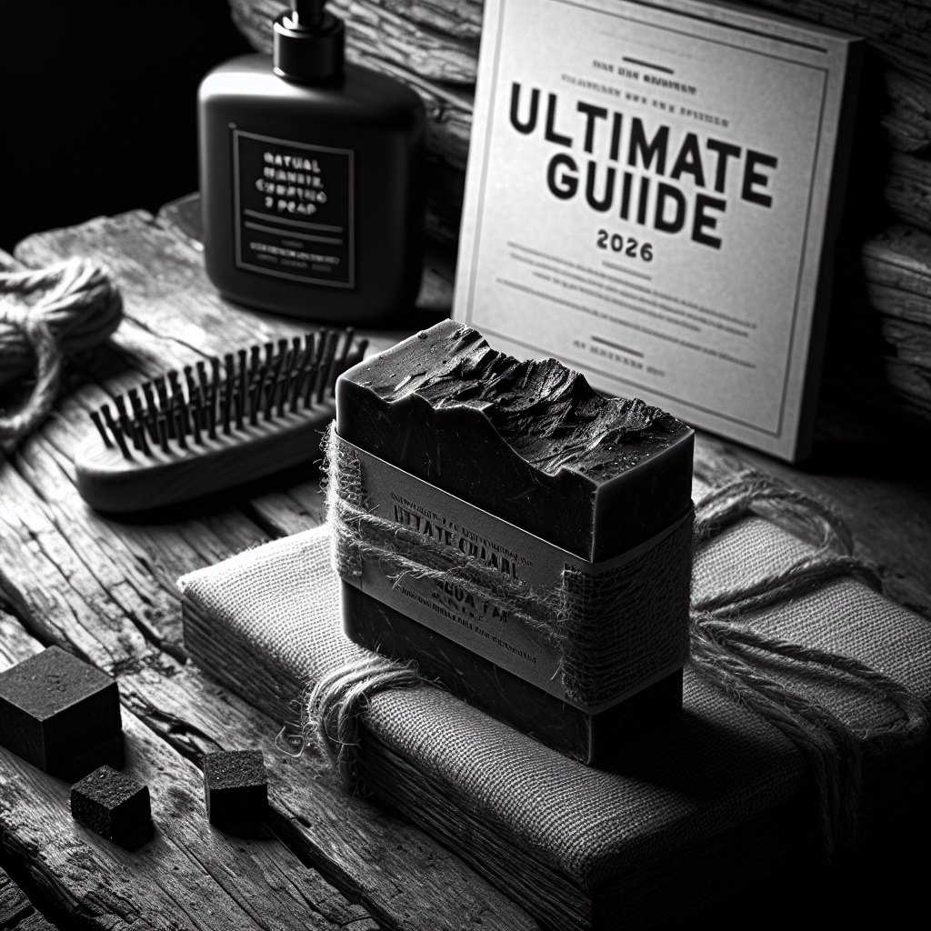 Activated Charcoal Soap for Men - Ultimate Guide (2026) | Natural Men's Grooming Guide