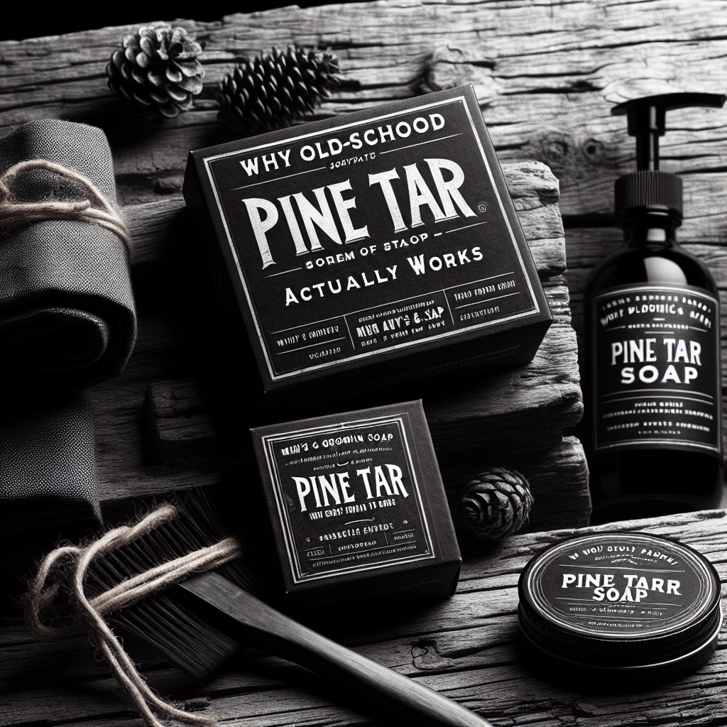 Pine Tar Soap Benefits: Why Old-school Actually Works | Natural Men's Grooming Guide