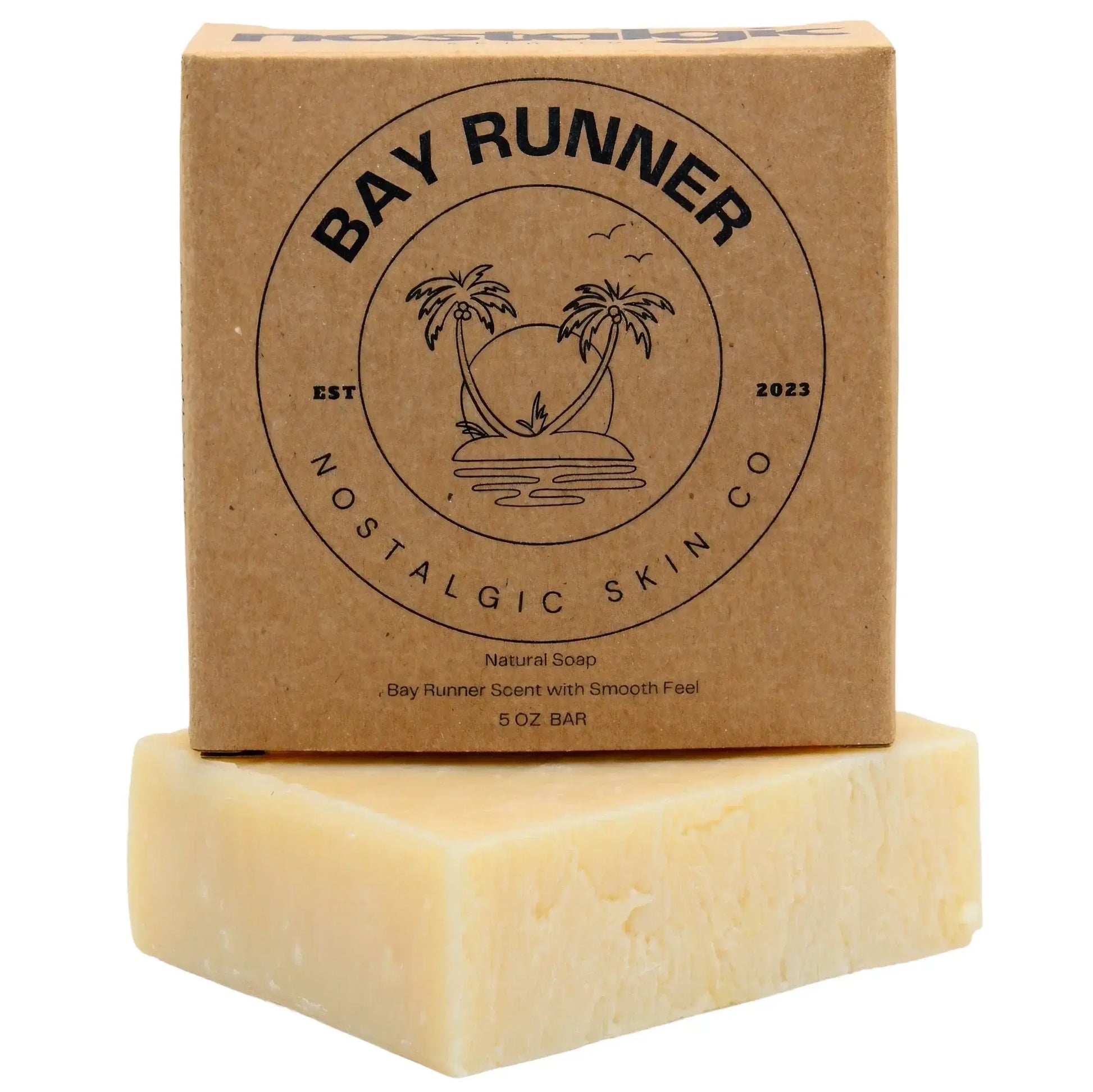 Men's Soap for a Refreshing Clean - Bay Runner, Organic Ingredients and Essential Oils - Nostalgic Skin Co.