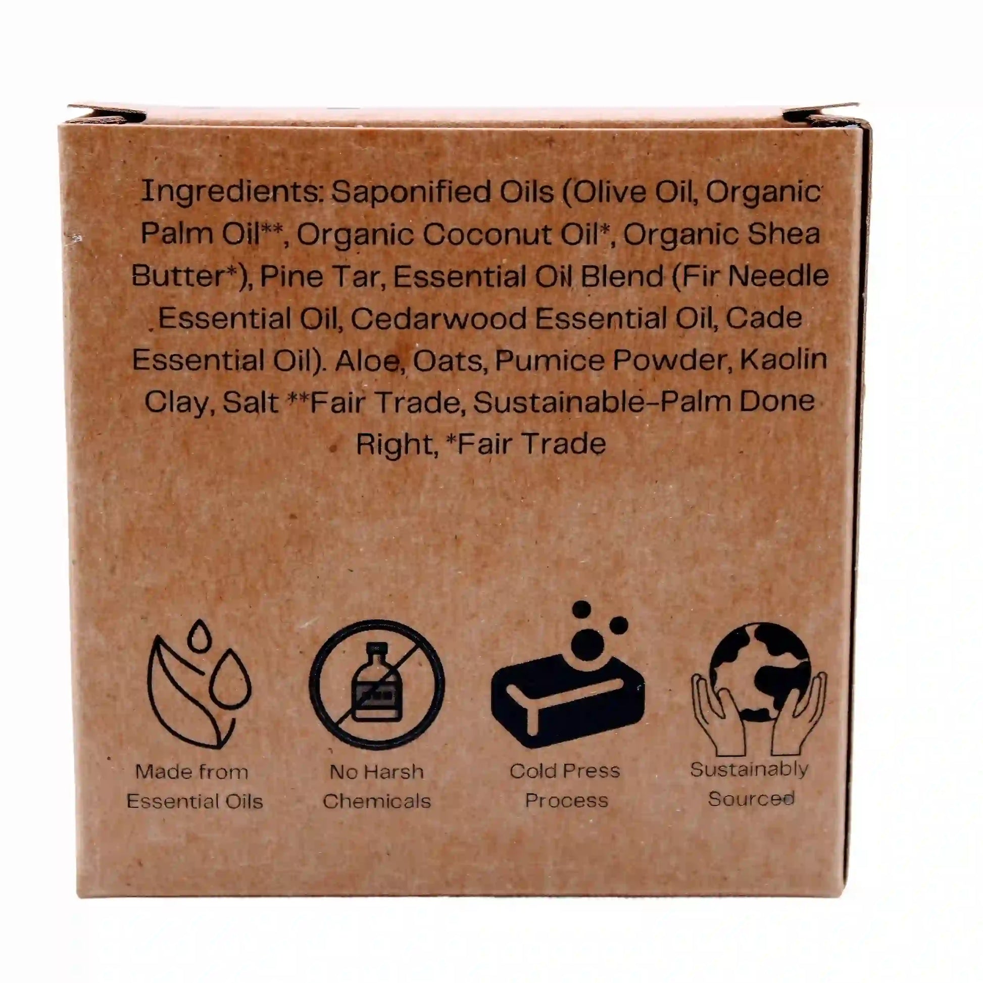Natural soap for men—handmade with love and care by Nostalgic Skin Co., crafted with pure ingredients for a refreshing and nourishing cleanse inspired by nature soap.