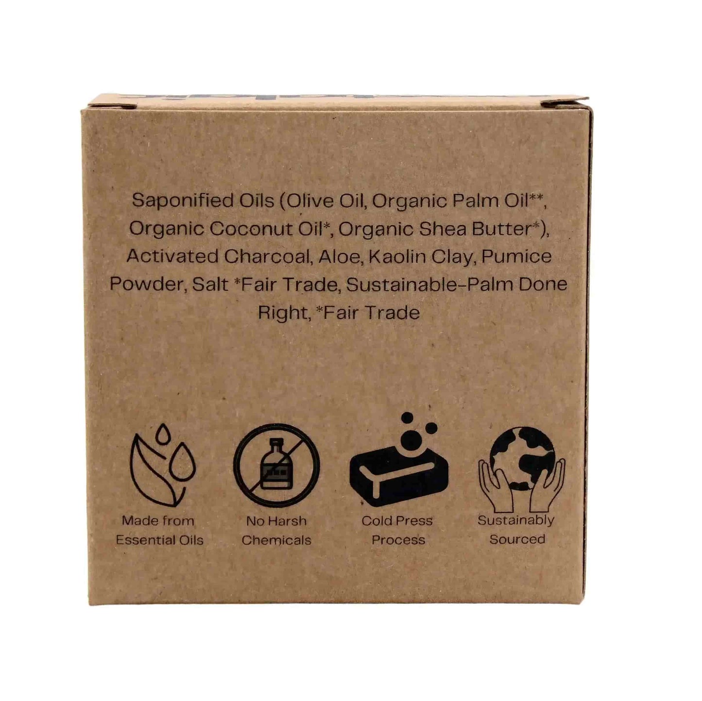 Activated Charcoal Bar Soap – Fragrance-Free Detox