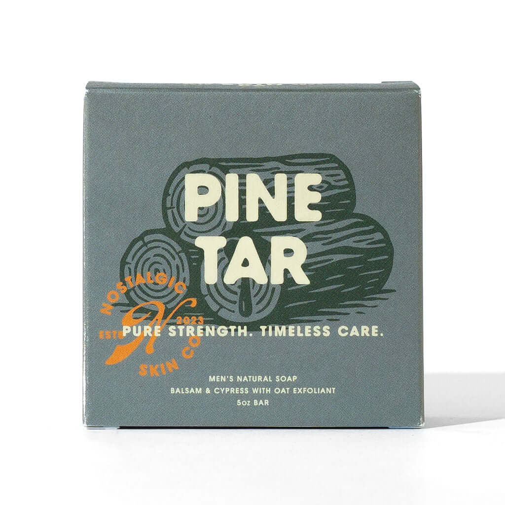 Pine Tar Soap Bar – Natural Cleanse for Dry, Itchy Skin
