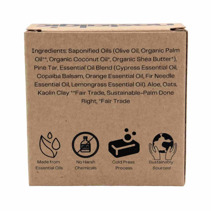 Pine Tar Soap – Rugged Clean, Skin-Safe Strength