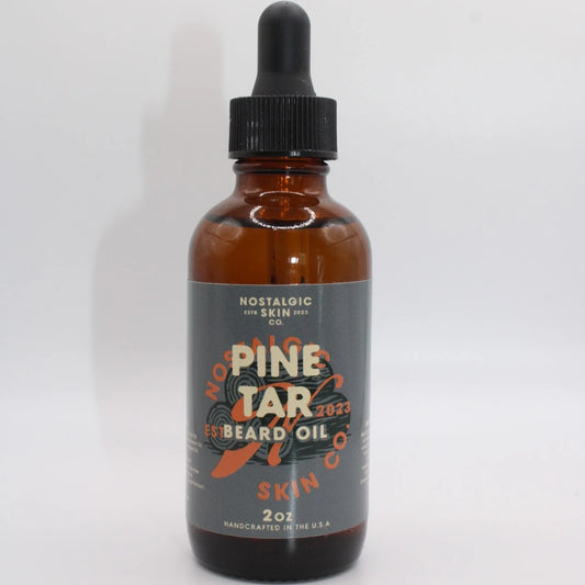Pine Tar Beard Oil – Deep Hydration, Rugged Scent
