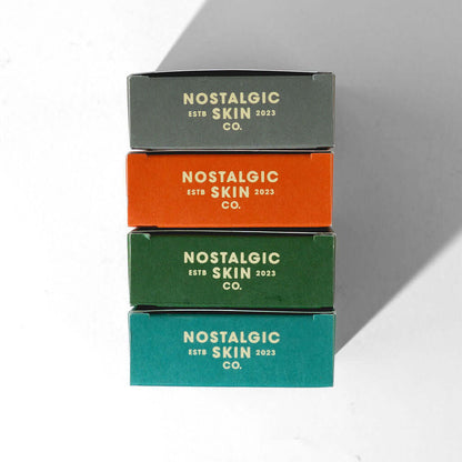 Unboxed Handcrafted Soap Set – Cold-pressed natural soap bars with rich texture and eco-friendly packaging.