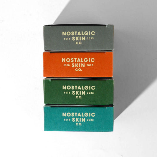 Unboxed Handcrafted Soap Set – Cold-pressed natural soap bars with rich texture and eco-friendly packaging.